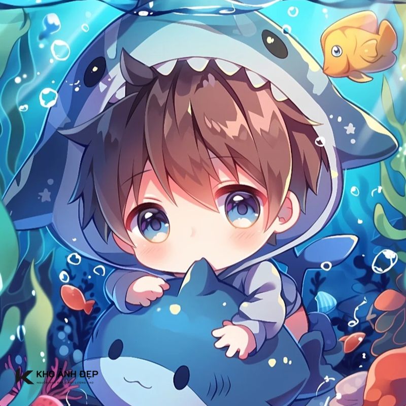 99+ Ảnh Anime Chibi dễ thương, ngộ nghĩnh nhất cho nam và nữ 2 anh anime chibi 1 4