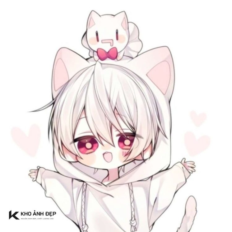 99+ ảnh anime chibi dễ thương, thích hợp làm ảnh đại diện