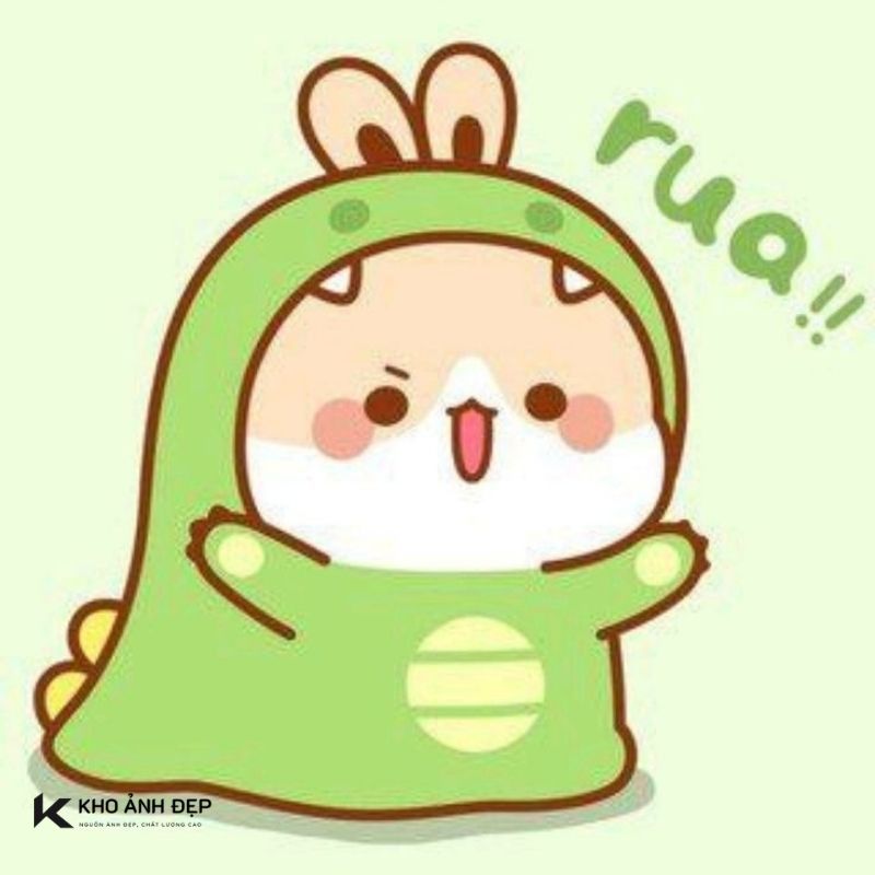 Avatar khủng long chibi cực cute