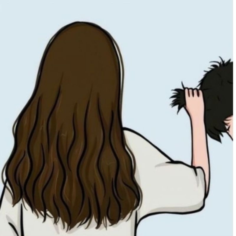 Tải 99+ Avatar đôi cute, dễ thương cho cặp đôi đánh dấu chủ quyền 8 Ảnh avatar cho cặp đôi nhí nhố
