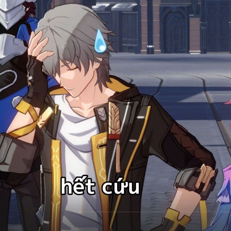 Meme Anime với biểu cảm cạn lời, hết cứu 