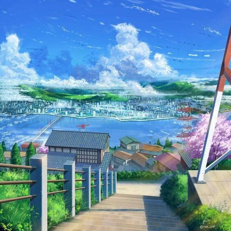 99+ Ảnh anime chill lofi cực đẹp cho điện thoại & máy tính 25 Thả hồn theo trời xanh bao la