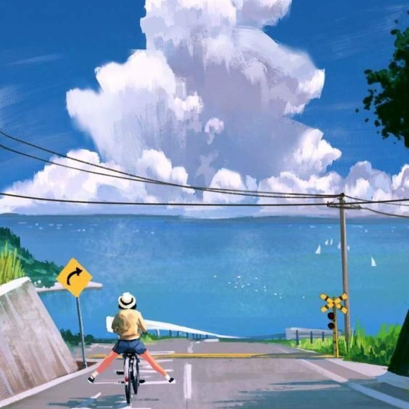 99+ Ảnh anime chill lofi cực đẹp cho điện thoại & máy tính 26 Chill là khi lạc vào khung trời này