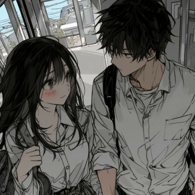 1001+ Ảnh anime đen trắng nam ngầu, nữ cute siêu chất lượng 18 ảnh anime đen trắng