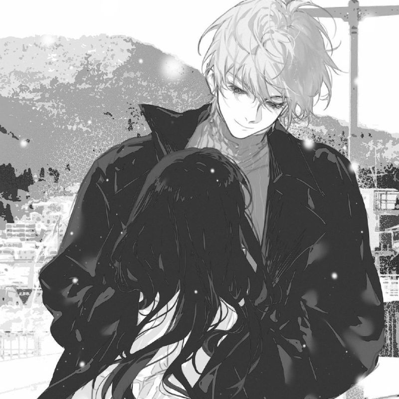 1001+ Ảnh anime đen trắng nam ngầu, nữ cute siêu chất lượng 16 ảnh anime đen trắng