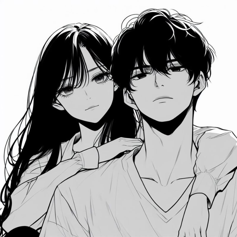 1001+ Ảnh anime đen trắng nam ngầu, nữ cute siêu chất lượng 15 ảnh anime đen trắng