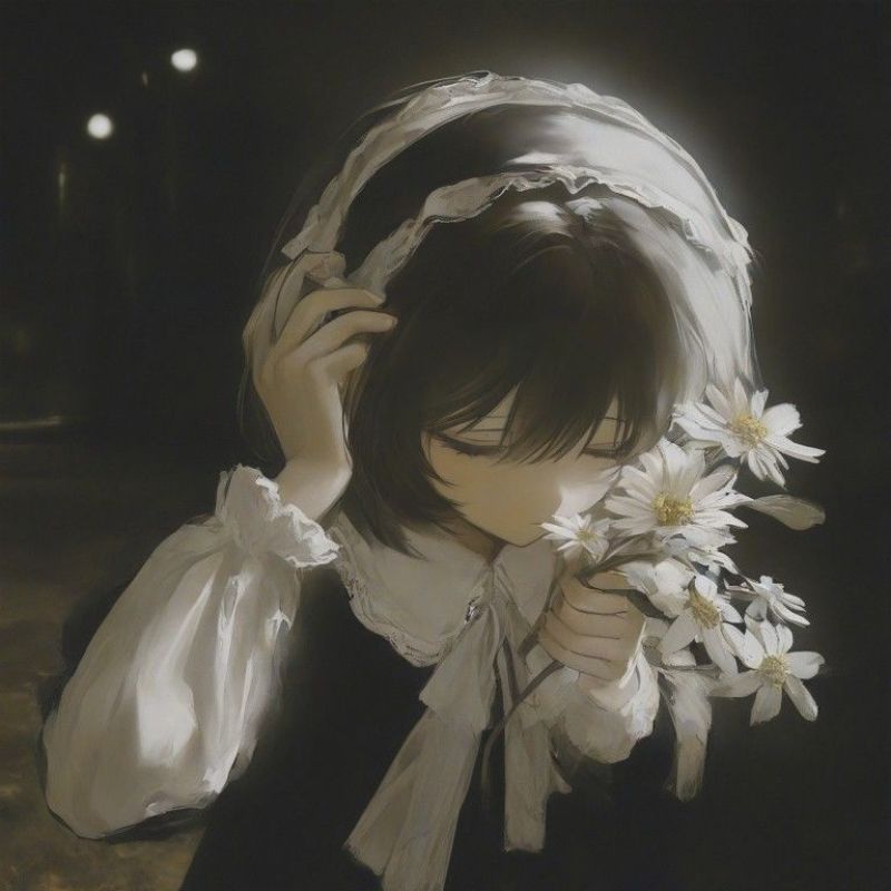 1001+ Ảnh anime đen trắng nam ngầu, nữ cute siêu chất lượng 22 ảnh anime đen trắng