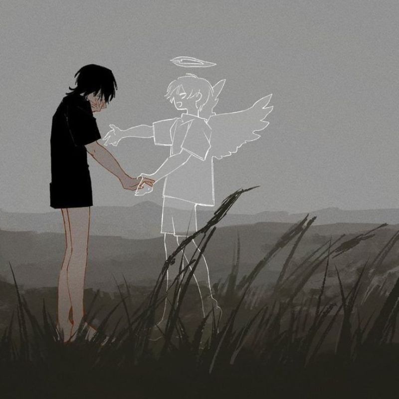 1001+ Ảnh anime đen trắng nam ngầu, nữ cute siêu chất lượng 21 ảnh anime đen trắng