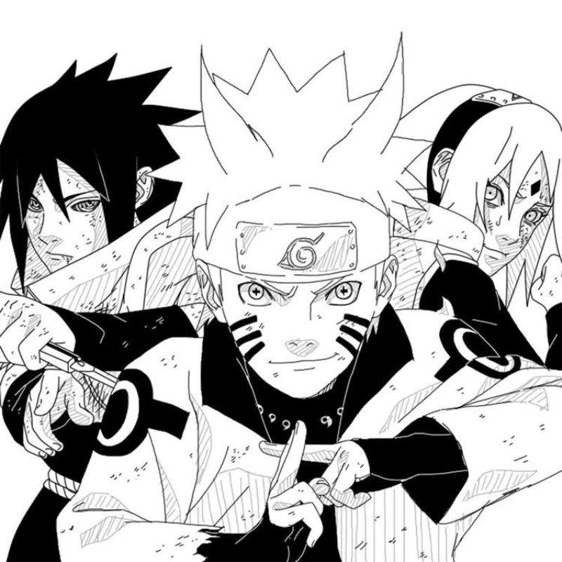 1001+ Ảnh anime đen trắng nam ngầu, nữ cute siêu chất lượng 29 ảnh anime đen trắng