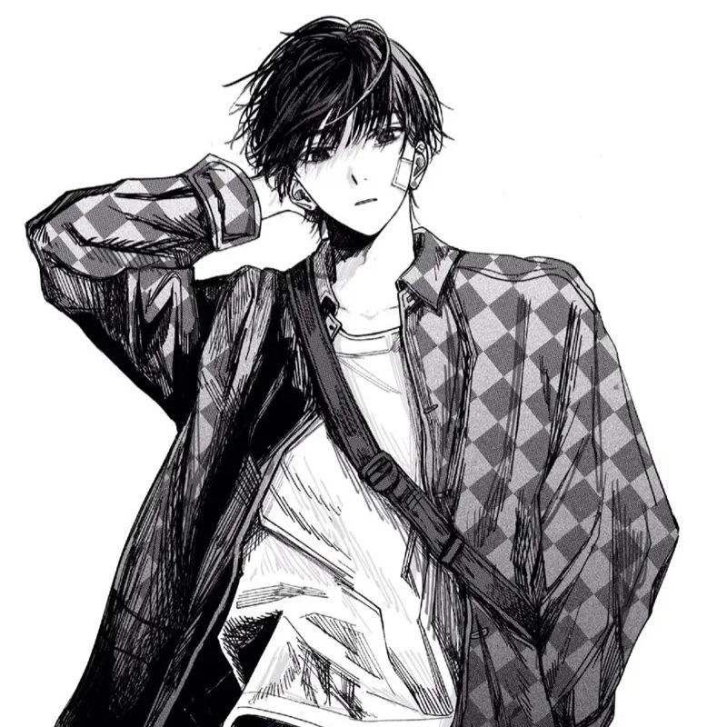 1001+ Ảnh anime đen trắng nam ngầu, nữ cute siêu chất lượng 4 ảnh anime đen trắng