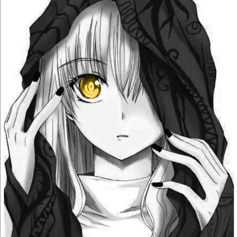 1001+ Ảnh anime đen trắng nam ngầu, nữ cute siêu chất lượng 12 ảnh anime đen trắng