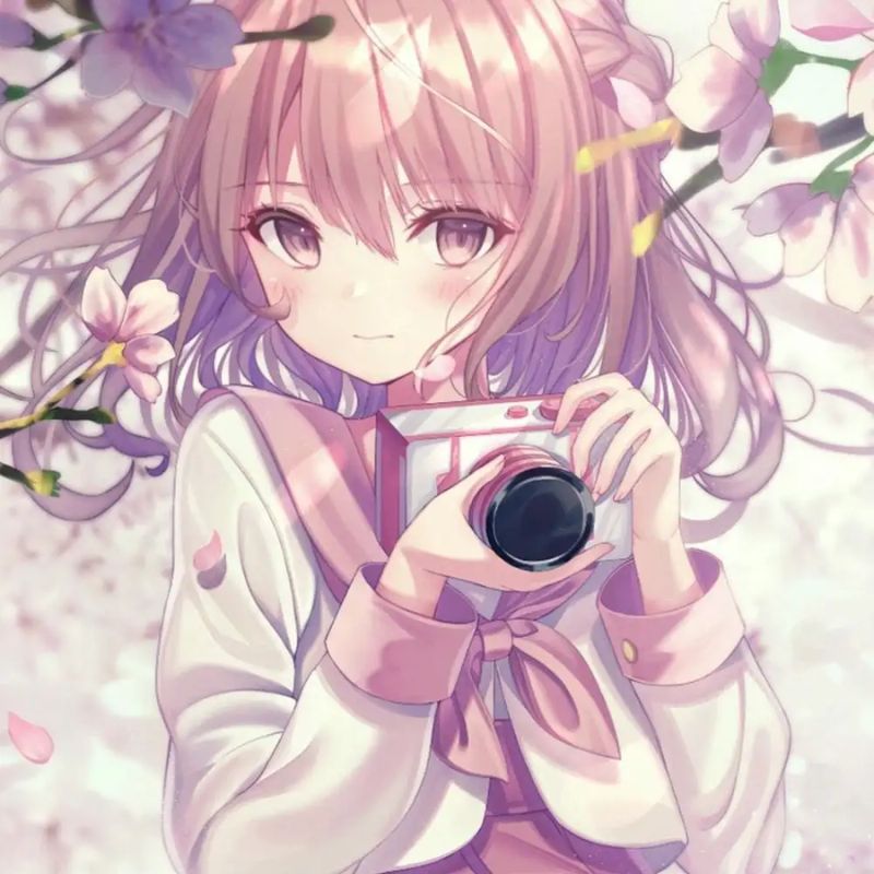 Bộ sưu tập 99+ ảnh anime học sinh ngầu, cute, cá tính 19 Ảnh anime học sinh cầm máy ảnh cute