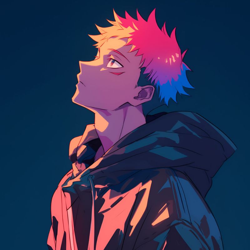 Bộ sưu tập 99+ ảnh anime học sinh ngầu, cute, cá tính 7 Ảnh anime nam học sinh ngước nhìn bầu trời cool ngầu