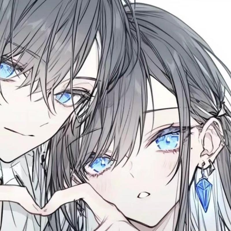 Top 99+ ảnh cặp đôi anime đã cắt, dễ thương, siêu lãng mạn 21 ảnh cặp anime nữ xanh dương