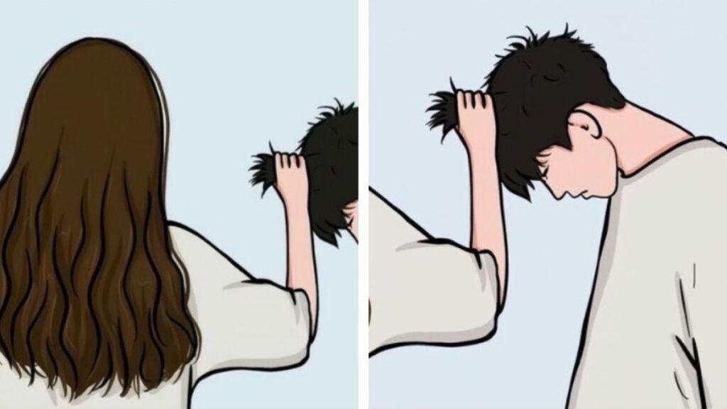 Avatar đôi vô tri hài hước, đáng yêu