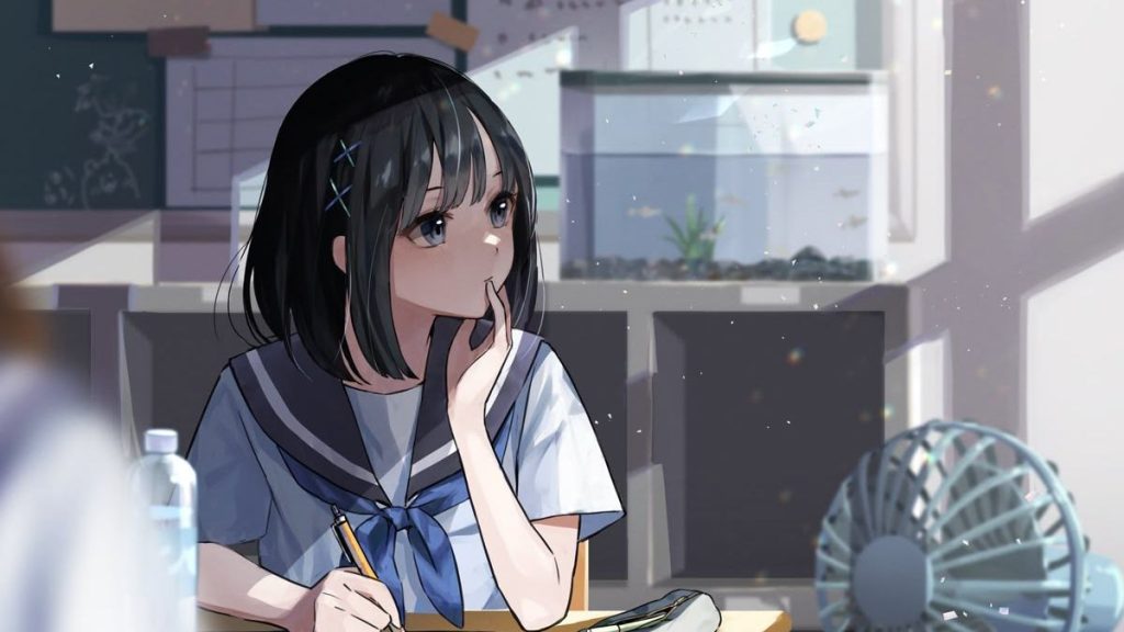 Hình nền anime nữ