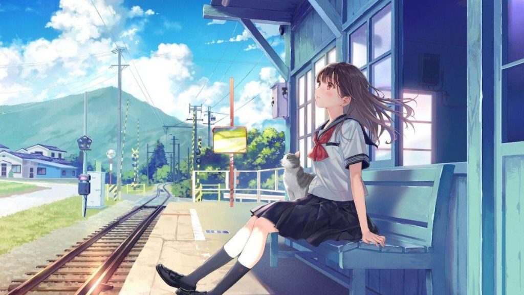 Hình nền anime nữ