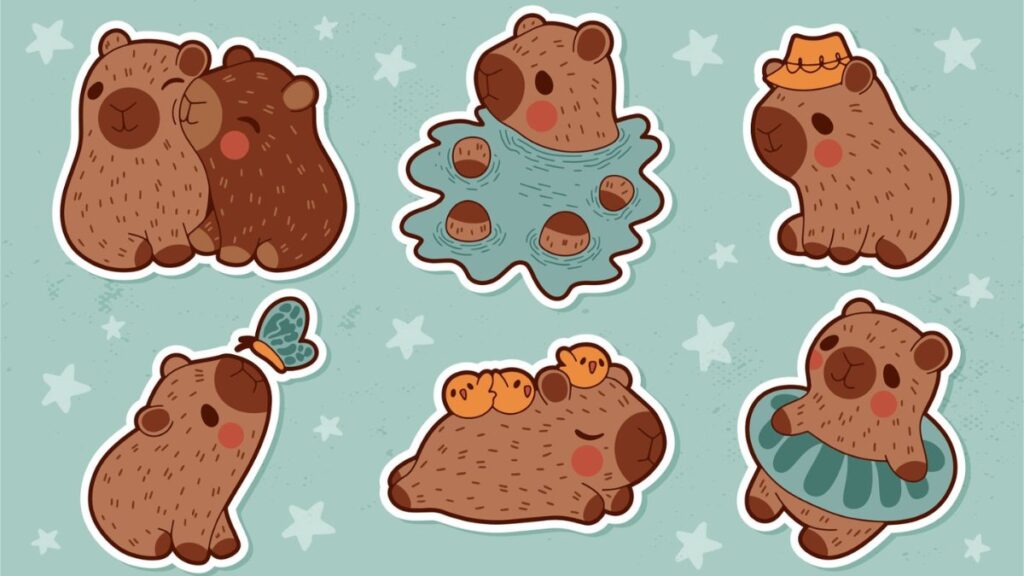 100+ hình nền Capybara cute, đáng yêu và thư giãn nhất 8 hình nền capybara