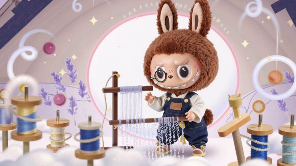 99+ Hình nền labubu đáng yêu, ngộ nghĩnh, siêu sắc nét 3 Hình Labubu đang soi kính lúp