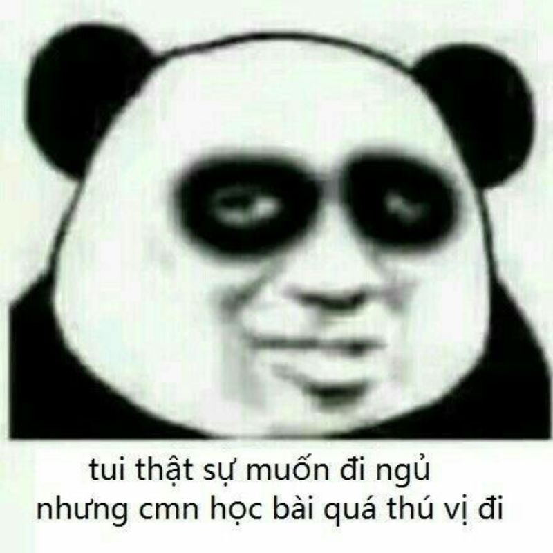 7749+ Meme gấu trúc hài hước, bựa, cà khịa cực hot trên Weibo 13 meme gấu trúc