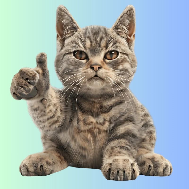 Bộ sưu tập meme mèo cười đáng yêu, hài hước, khó đỡ nhất 18 Meme con mèo chỉ tay like