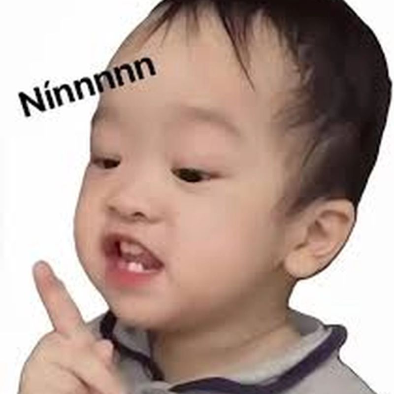 99+ Meme Nín hài hước cực chất khiến cộng đồng mạng bật cười 2 Meme nín phổ biến, bá đạo nhất