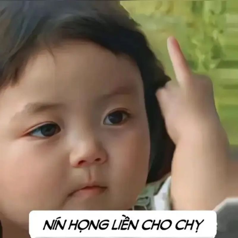 99+ Meme Nín hài hước cực chất khiến cộng đồng mạng bật cười 3 meme nín