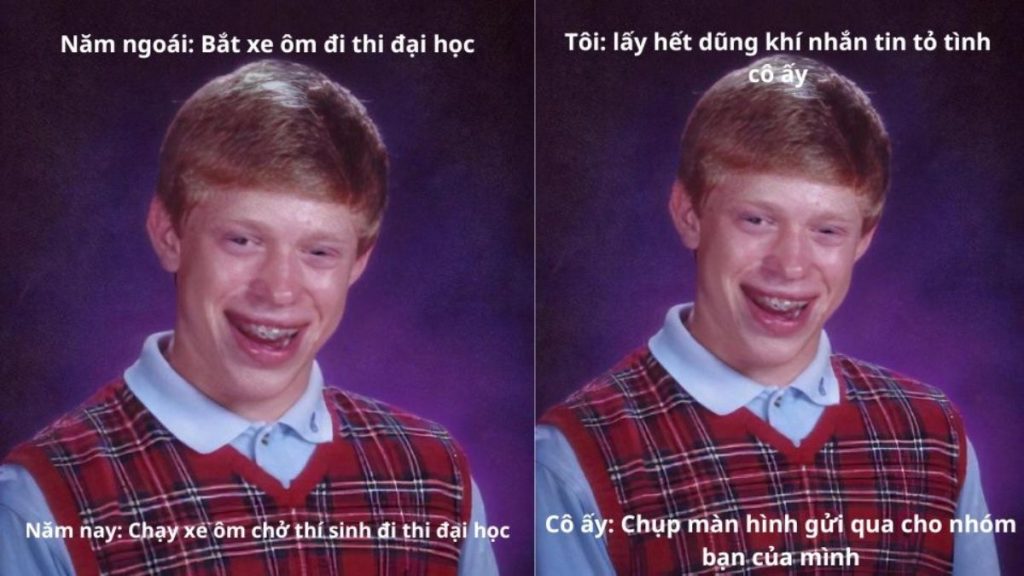 Trọn bộ 100+ meme nổi tiếng hài hước khiến giới trẻ phát sốt 13 Tấm ảnh chàng Kyle dùng miêu tả những tình huống không may mắn, trớ trêu