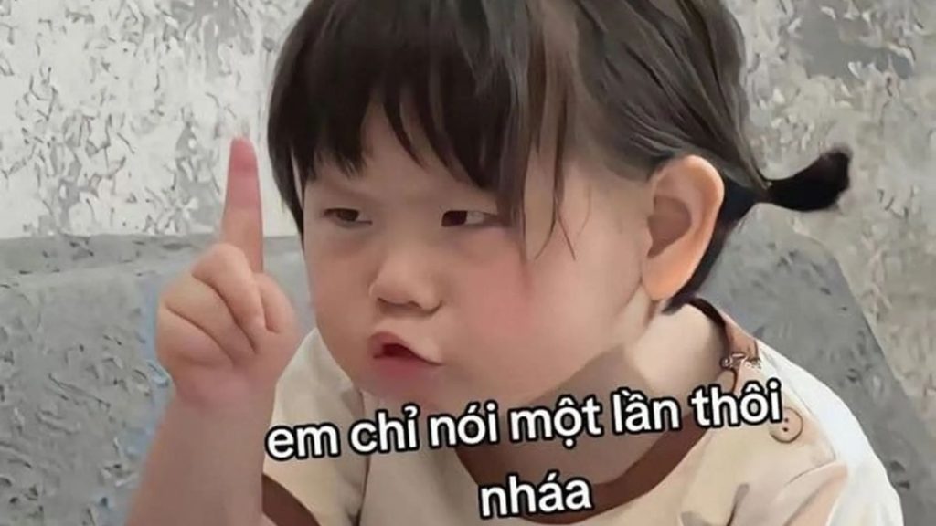 Trọn bộ 100+ meme nổi tiếng hài hước khiến giới trẻ phát sốt 18 Meme em bé đáng yêu