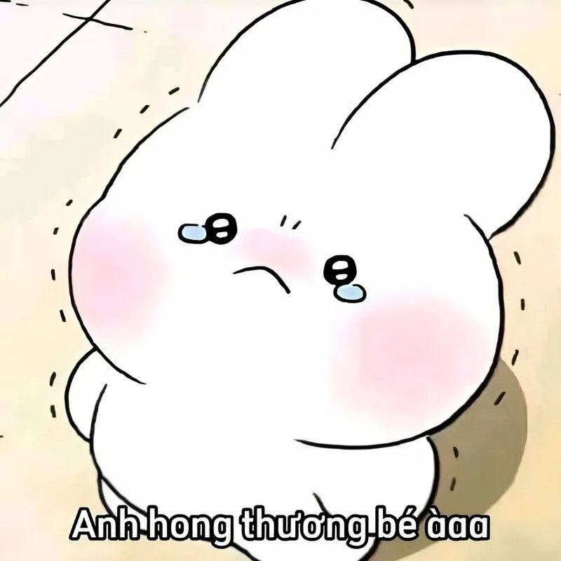 25+ Meme tình yêu hài hước, cute, đáng yêu nhất cho các cặp đôi 13 Meme rưng rưng nước mắt đáng yêu