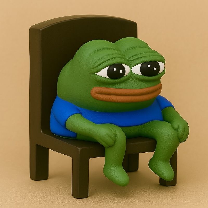 meme ếch ngồi 3d