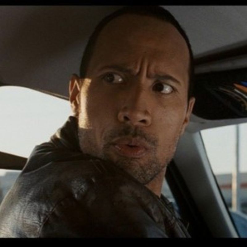 69+ Ảnh The Rock meme hài hước khiến bạn cười không nhặt được mồm 15 Ảnh meme The Rock lái xe biểu cảm ngạc nhiên