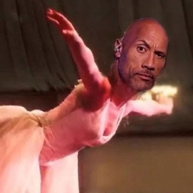 69+ Ảnh The Rock meme hài hước khiến bạn cười không nhặt được mồm 21 Ảnh meme The Rock nàng tiên