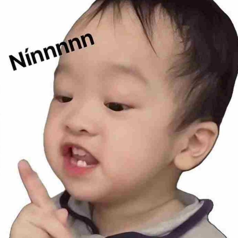 Vai trò của meme trong giao tiếp online: Ngôn ngữ mới của thế hệ 2 meme "nín" em bé