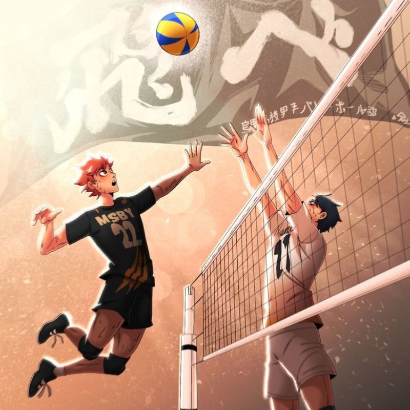 89+ Ảnh anime bóng chuyền đẹp, ngầu và chất lượng cao 14 ảnh anime đập bóng chuyền