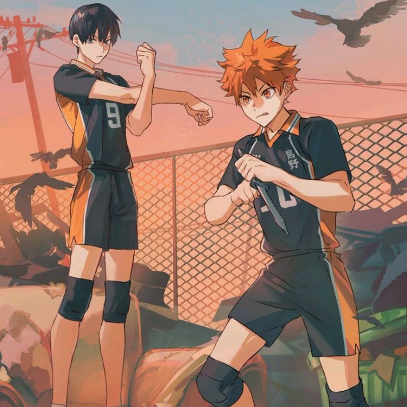 89+ Ảnh anime bóng chuyền đẹp, ngầu và chất lượng cao 4 ảnh đôi bạn trong anime bóng chuyền