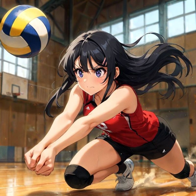 89+ Ảnh anime bóng chuyền đẹp, ngầu và chất lượng cao 8 ảnh nữ bóng chuyền anime
