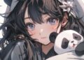 Khám phá bộ ảnh anime Panda siêu cute cho tín đồ gấu trúc