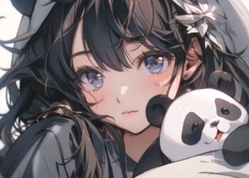 Khám phá bộ ảnh anime Panda siêu cute cho tín đồ gấu trúc