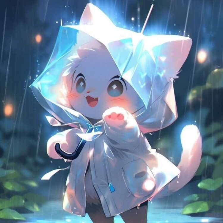 Khám phá bộ ảnh mèo anime cực cute để làm avatar ấn tượng