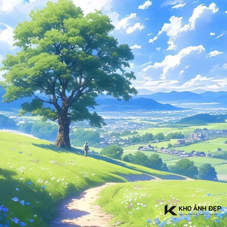 99+ Ảnh phong cảnh Anime 4K tuyệt đẹp, sắc nét nhất