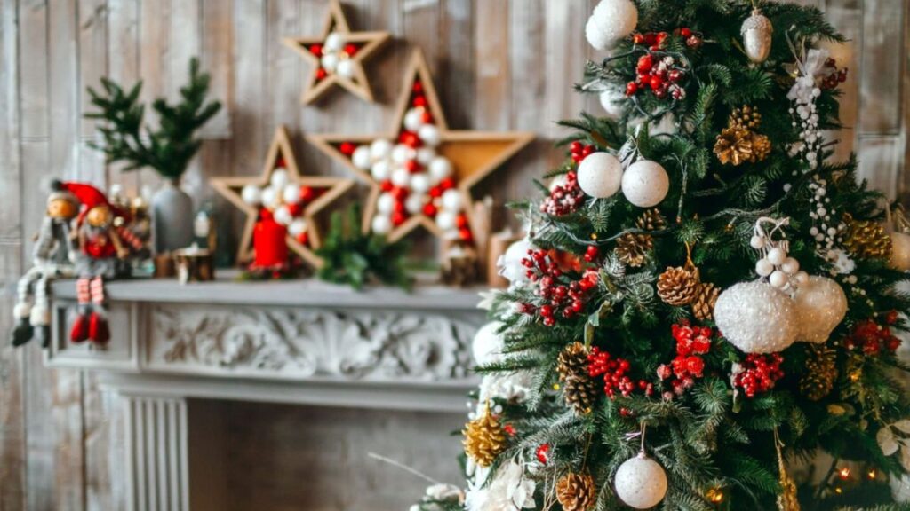 99+ mẫu hình nền Giáng Sinh lung linh, đáng yêu cho mùa lễ hội 5 hình nền giáng sinh cây thông