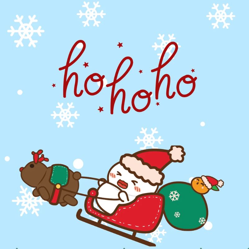 99+ mẫu hình nền Giáng Sinh lung linh, đáng yêu cho mùa lễ hội 8 hình nền điện thoại ông già noel đáng yêu