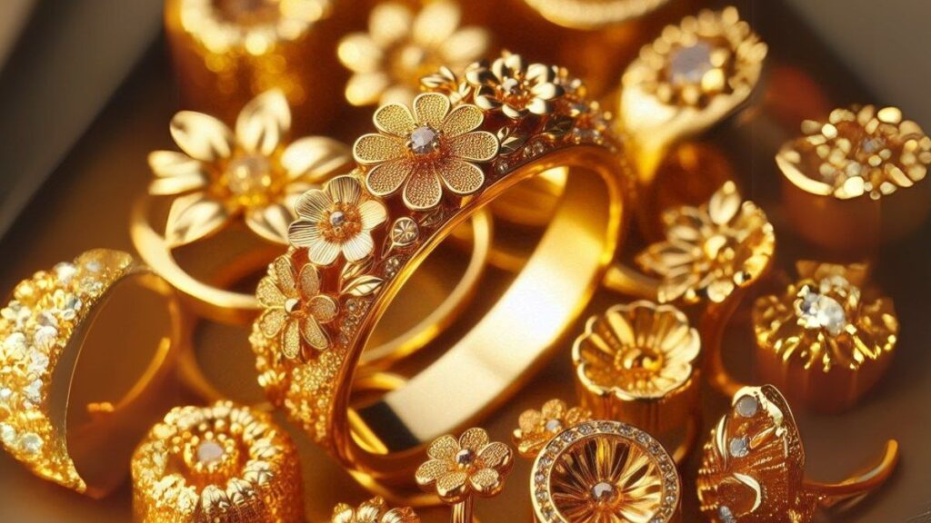 Hình nền nhẫn vàng cho người mệnh Kim