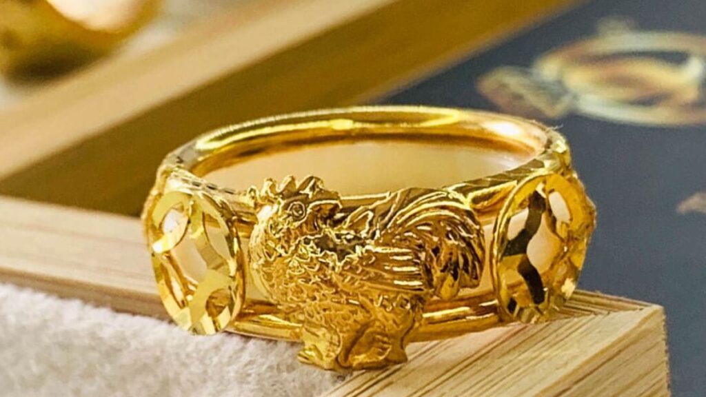 Hình nền vòng vàng cho người mệnh Kim