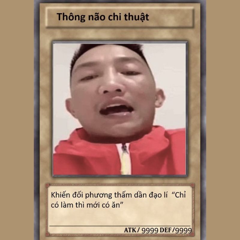 69+ Lá bài meme hài hước, ấn tượng, hot nhất mạng xã hội 25 Lá bài meme Huấn Hoa Hồng phản dame siêu hài