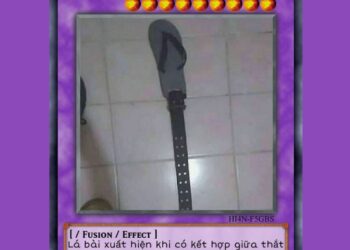 Lá bài meme dép lào siêu hài