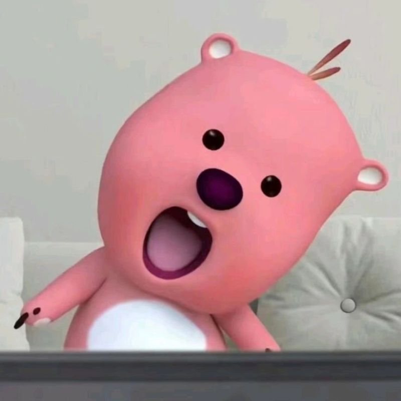 99+ Loopy Meme biểu cảm dễ thương, hài hước, vui nhộn nhất 4 Meme loopy há miệng hài hước