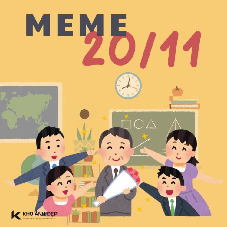 Lưu ngay 99+ meme 20/11 siêu hài hước, vui nhộn và bá đạo