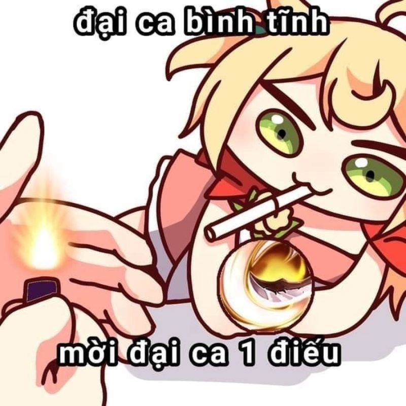 99+ Meme Genshin hài hước, bá đạo khiến fan cười xỉu 13 meme genshin lầy